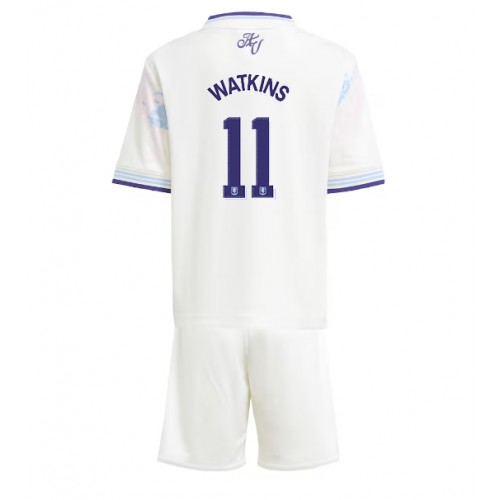 Aston Villa Ollie Watkins #11 Replika babykläder Tredjeställ Barn 2025-26 Kortärmad (+ korta byxor)